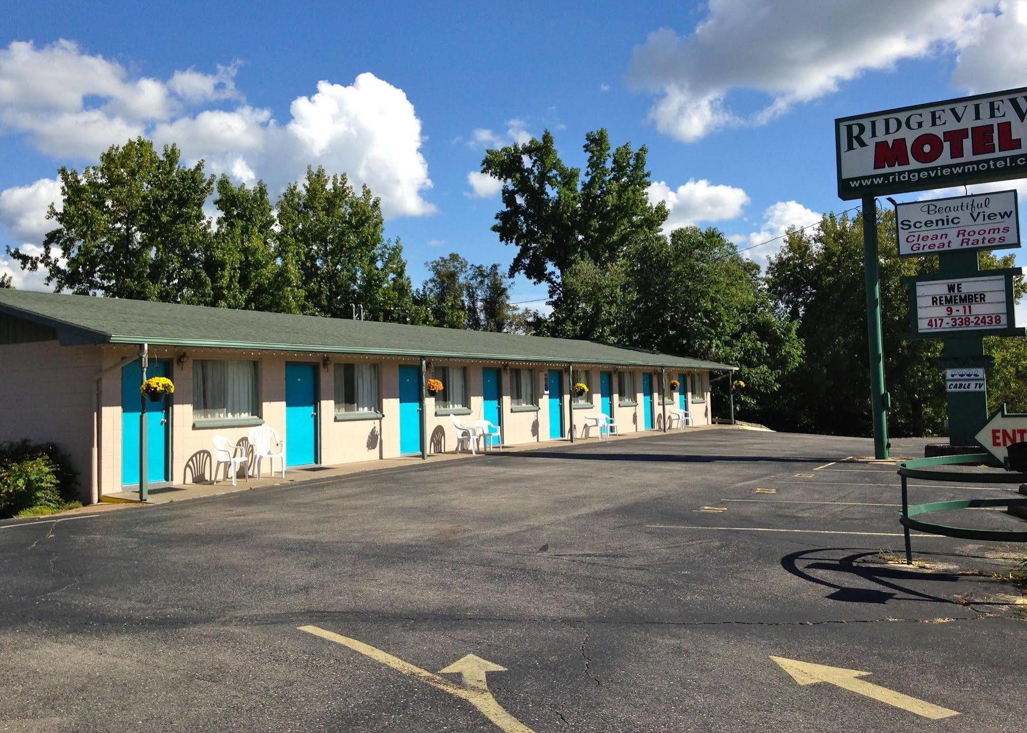 Ridgeview Motel Branson Exterior foto